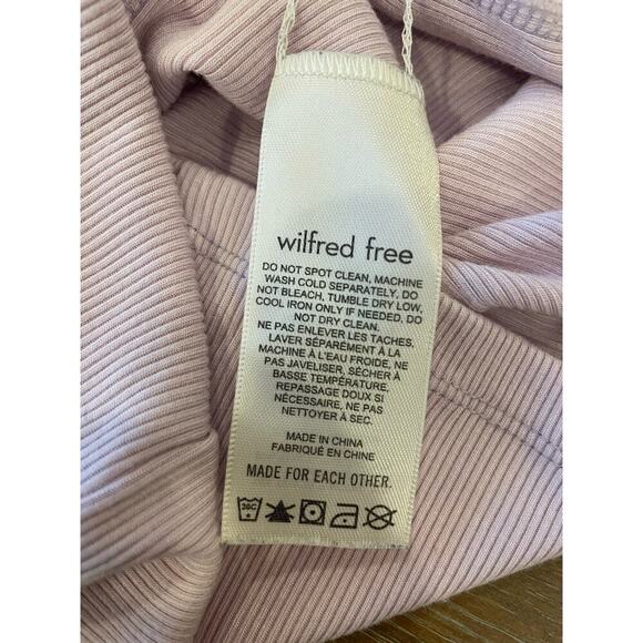 ARITZIA Wilfred Free Lilac Top Shirt Women's size 2XS XXS - Picture 5 of 9